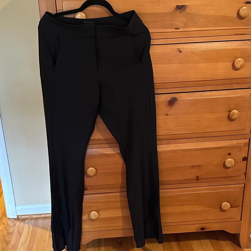 Athleta Sleek Black Boot Cut Pants